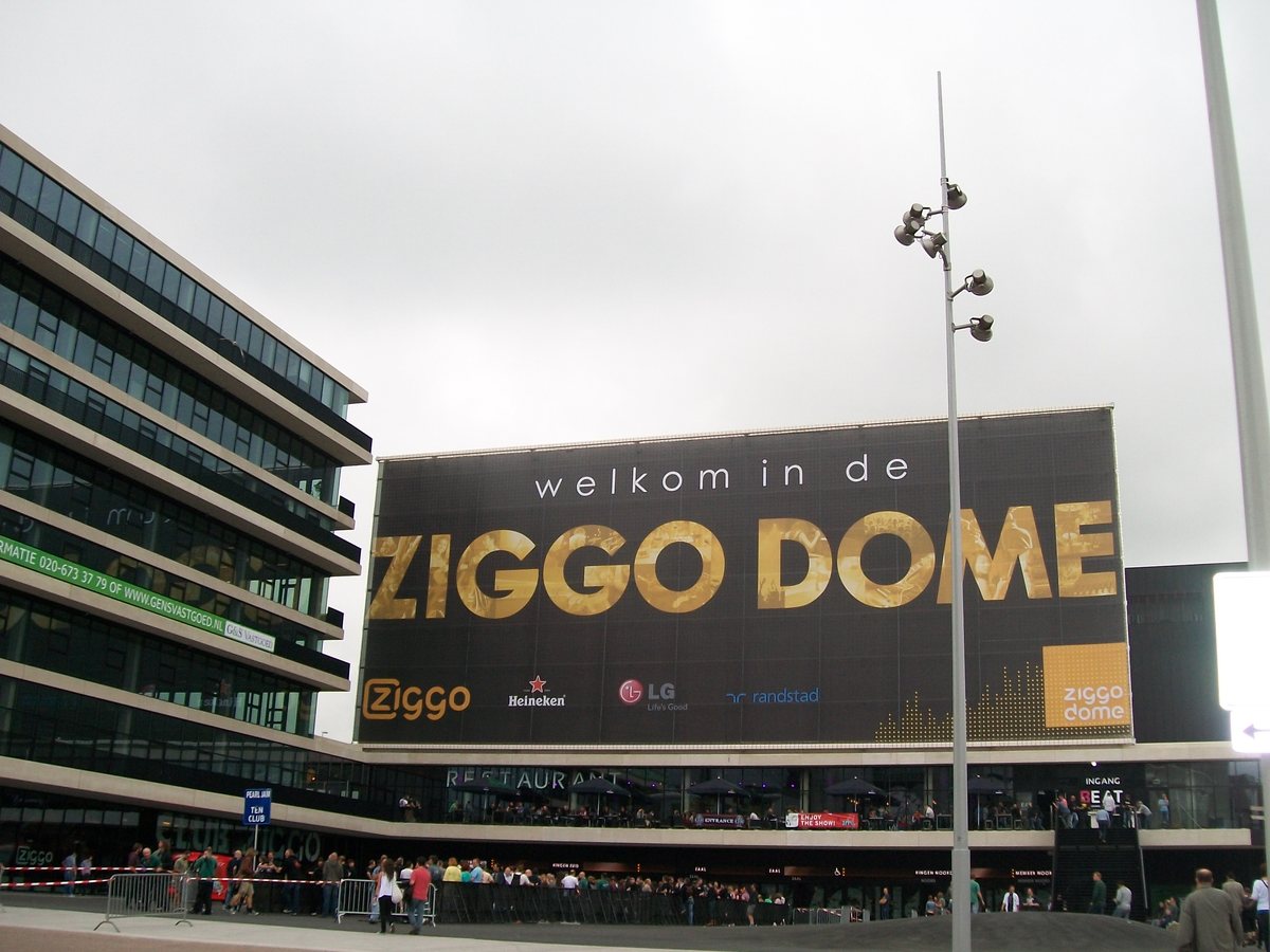 Ziggo Dome concert venue in Amsterdam