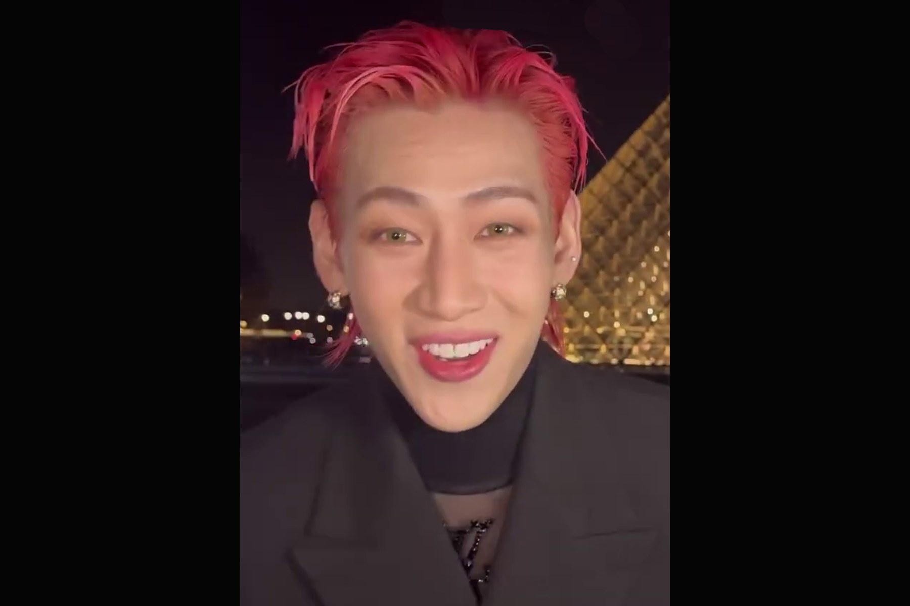 Paris Fashion Week, October 1: Concept Korea in a Packed Paris Schedule. Archive context: BamBam at a 2025 Louis Vuitton Paris collection; not evidence of current attendance.