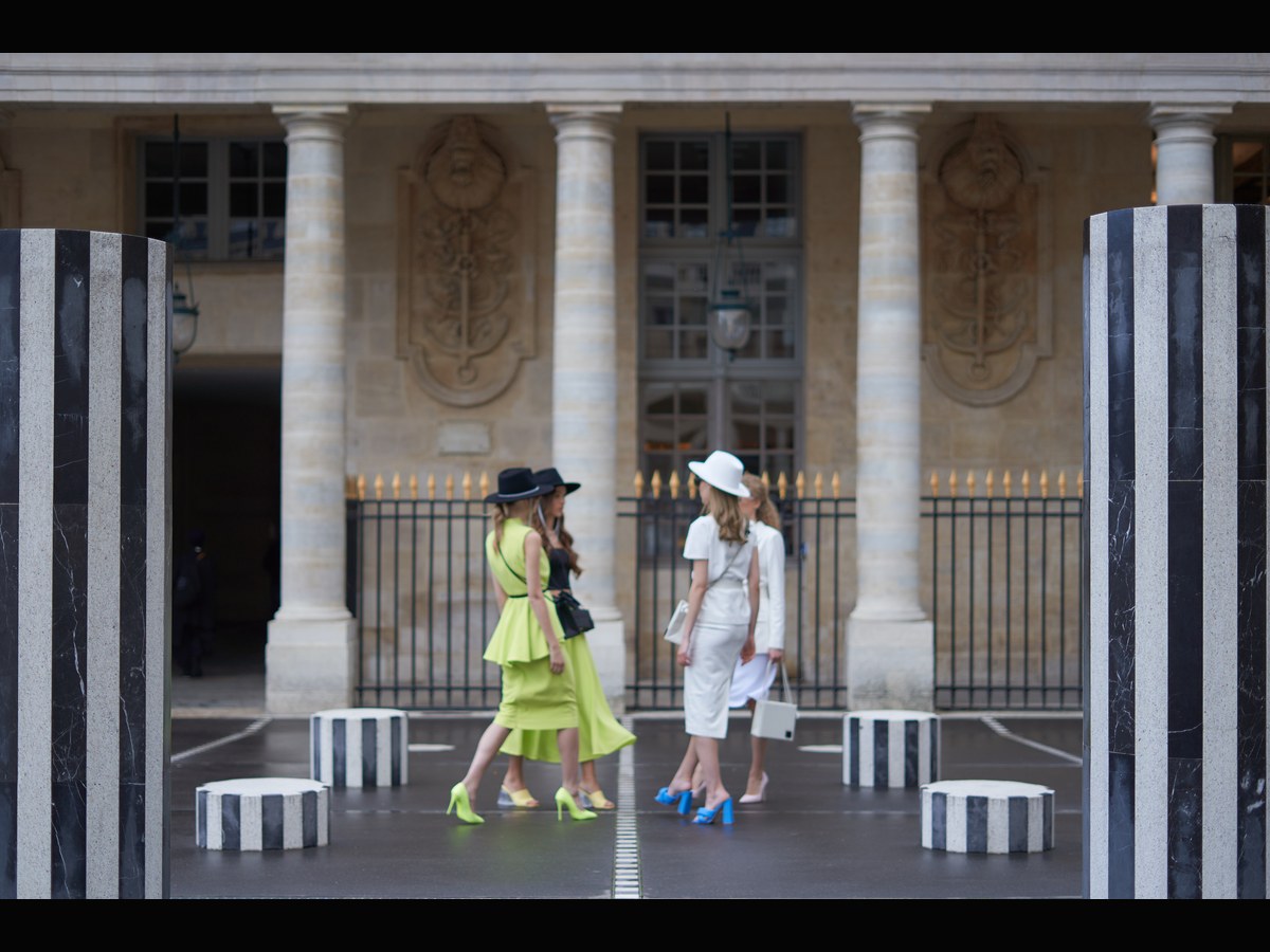 Paris Fashion Week 2026: The K-pop Confirmed-Attendance Guide. Archive context: a Paris Fashion Week presentation in September 2022; not evidence of current artist attendance.